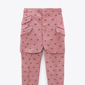 Zara Embroidered Skirt Pants CFDA/Vogue